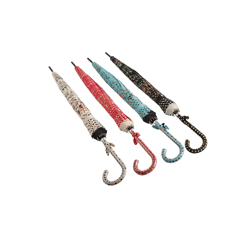 Stíl Dúbailte Cat Agus Polca Dot Pongee Le Brataithe Dhíreach scáth-0E6B0118