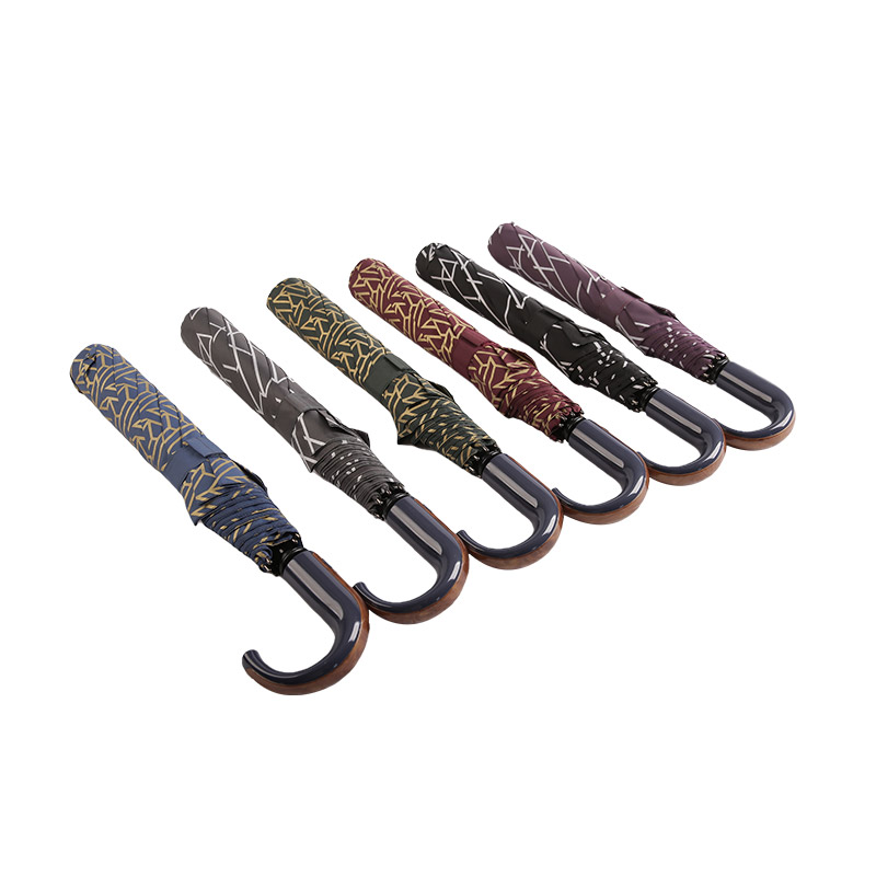 Patrúin Geoiméadracha Pongee Scáth dhá-fhillte-0E6B0412